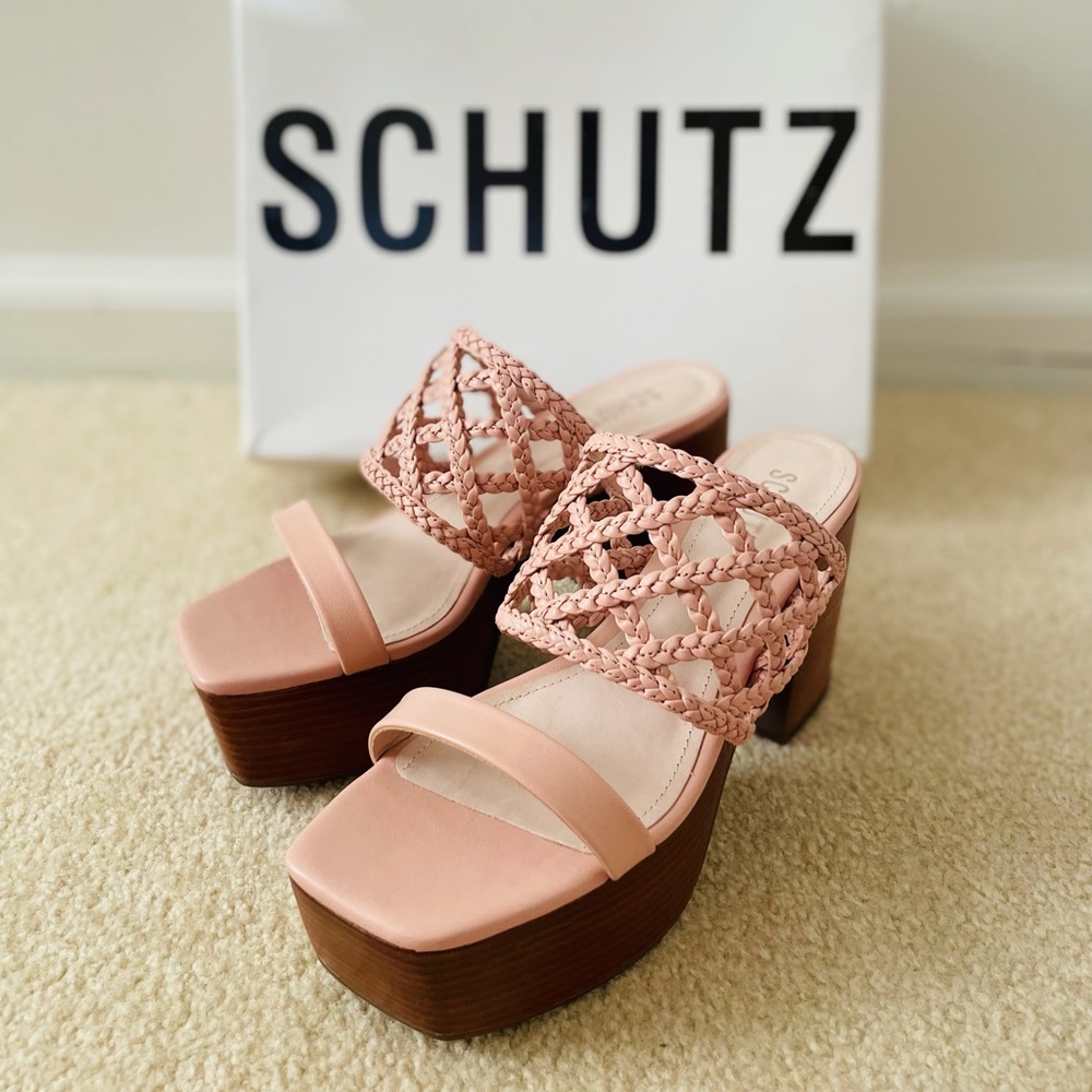 Schutz Platform Sandals